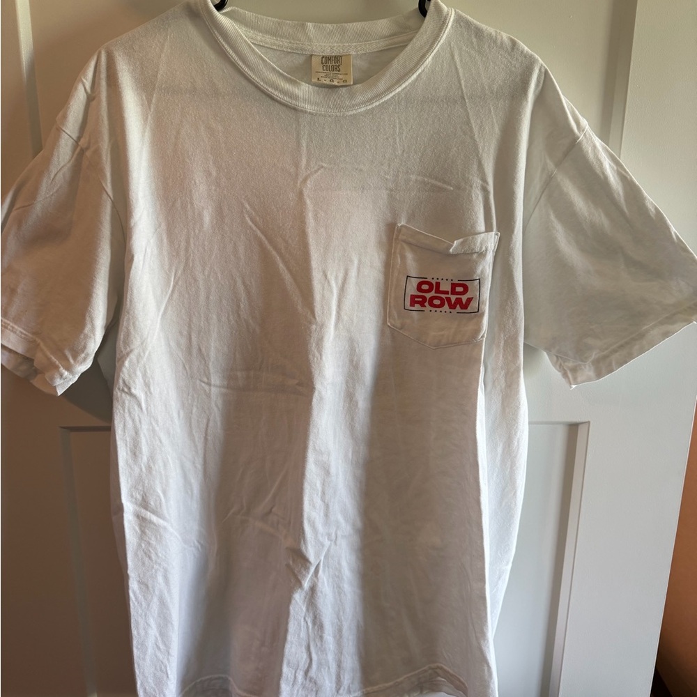 Old row White Men's T-Shirt